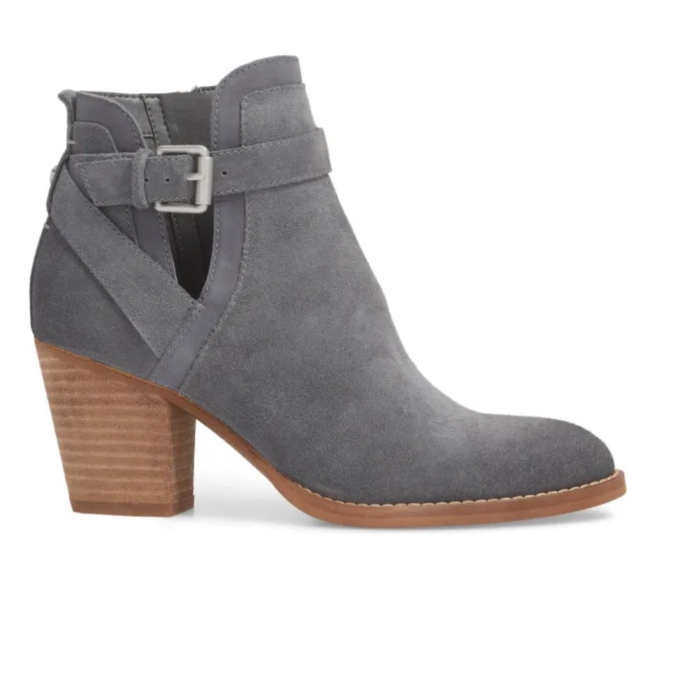 Sam Edelman Women's Maurine Suede Bootie in Gray